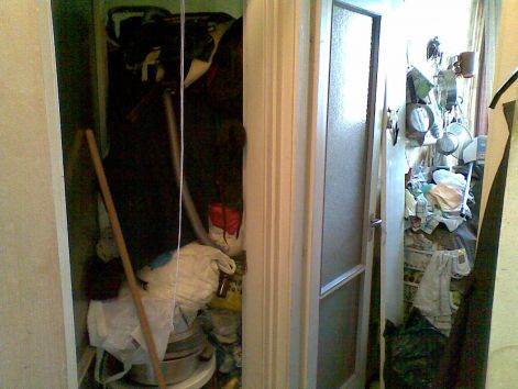 A konyha és a másik szoba